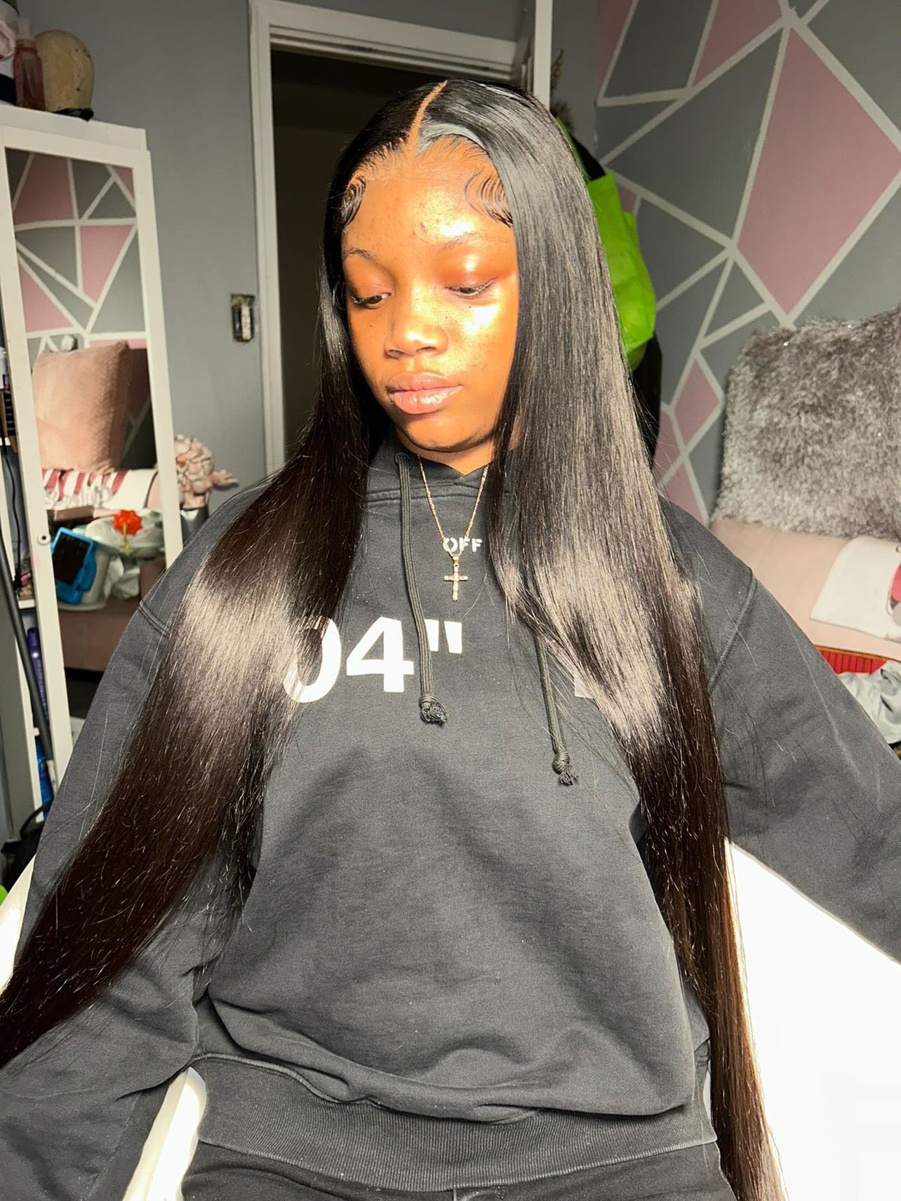 1B HD 13x4 Lace Frontal Wigs